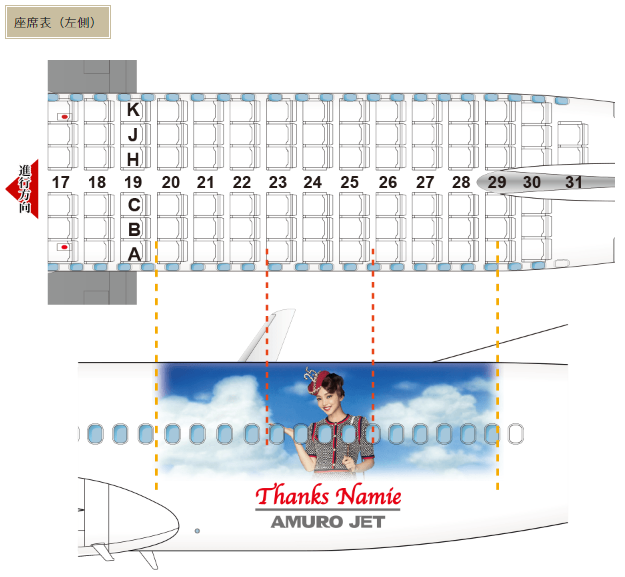 安室奈美恵　安室ジェット AMURO JET | JTA日本トランスオーシャン航空