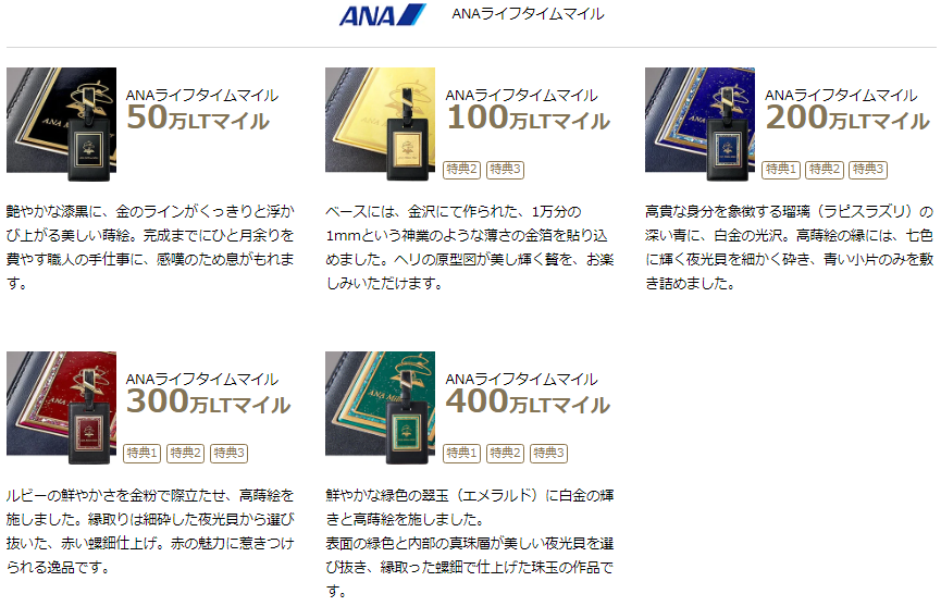 ANA ミリオンマイラープログラムに400万LTマイルタグを追加 ANA ミリオンマイラープログラムに400万LTマイルタグを追加